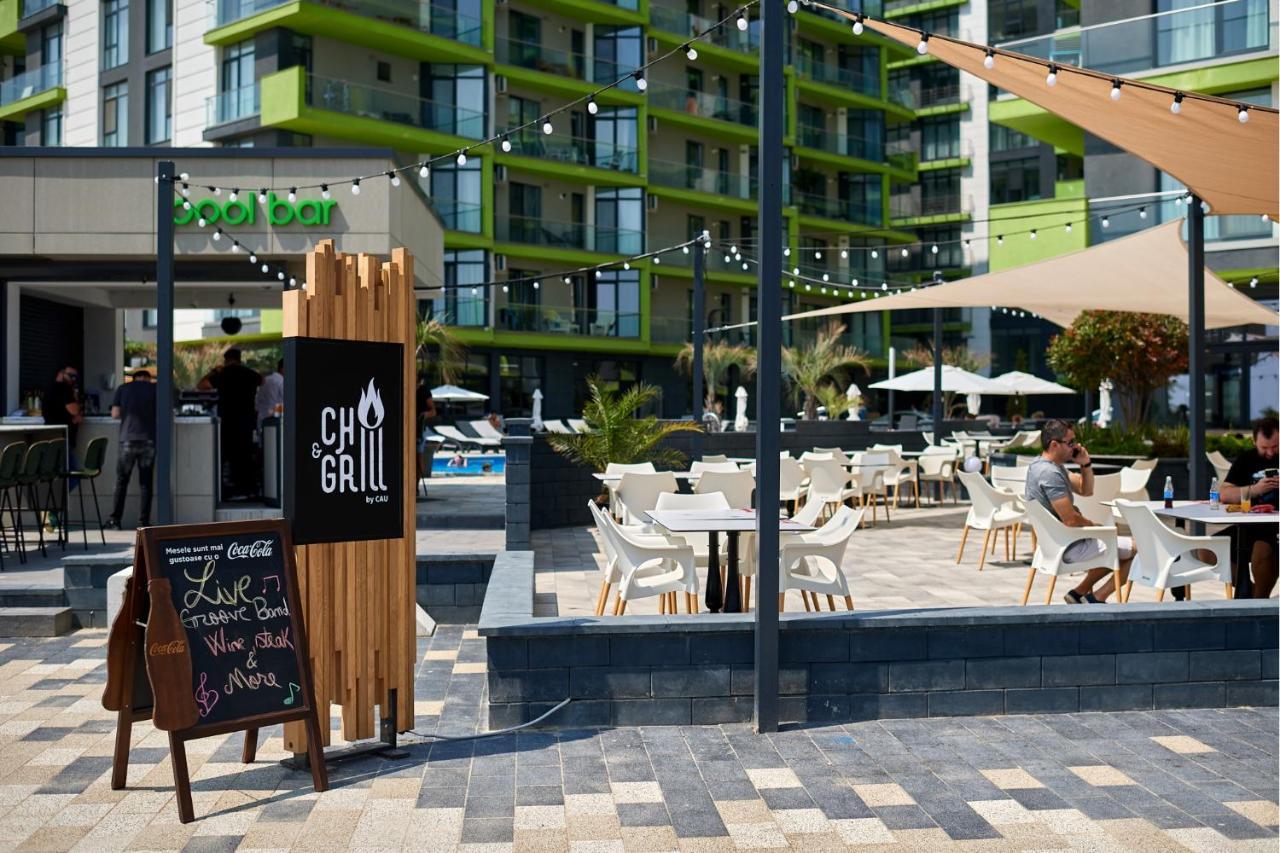 Sunrise Aparthotel Pool & Spa Mamaia Nord Năvodari Екстериор снимка
